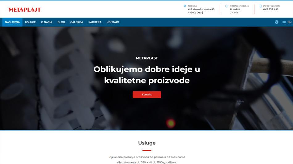 Landing Page